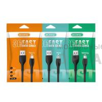 Кабель USB RECRSI CA61 Lightning чёрный