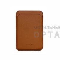 Картхолдер KZDOO (K-DOO) Mag leather wallet Brown