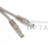 Патч корд литой TELECOM UTP Кат. 5е, серый, 7.5 м. (1/75) Патч корд литой TELECOM UTP Кат. 5е, серый, 7.5 м. (1/75)