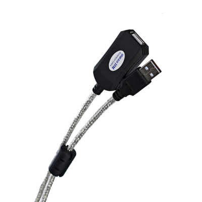 Кабель-адаптер AOPEN USB 2.0 - repeater (AM-AF), 15 м. (1/20)